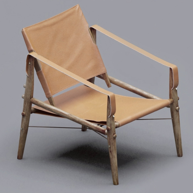 休闲椅3D模型
